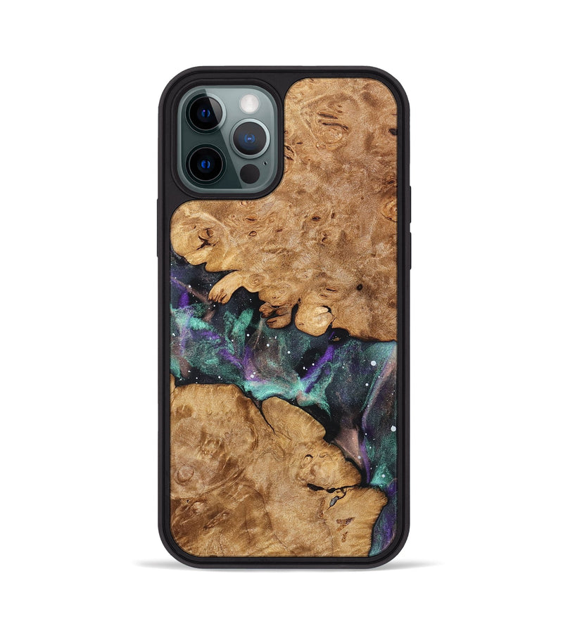 iPhone 12 Pro Wood Phone Case - Aries (Cosmos, 823628)