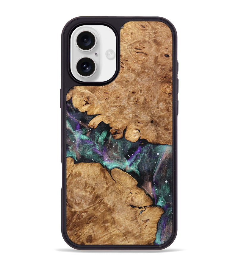 iPhone 16 Plus Wood Phone Case - Aries (Cosmos, 823628)