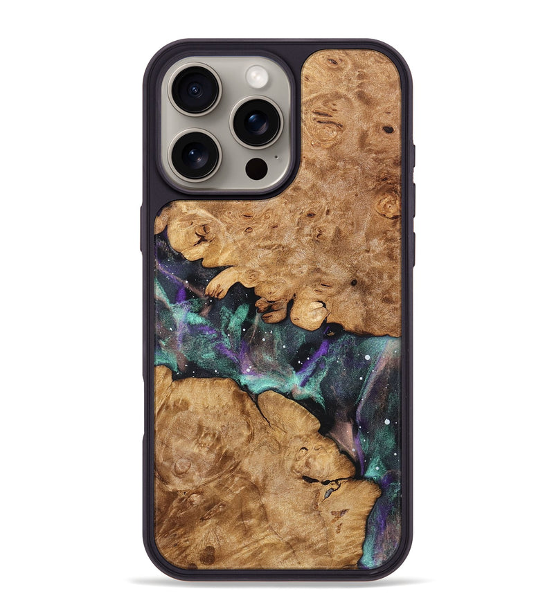 iPhone 16 Pro Max Wood Phone Case - Aries (Cosmos, 823628)