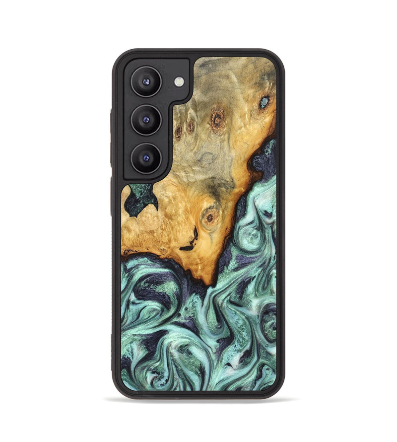 Galaxy S23 Wood Phone Case - Crissy (Green, 823643)