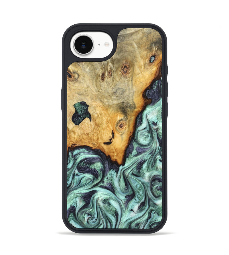 iPhone 17e Wood Phone Case - Crissy (Green, 823643)