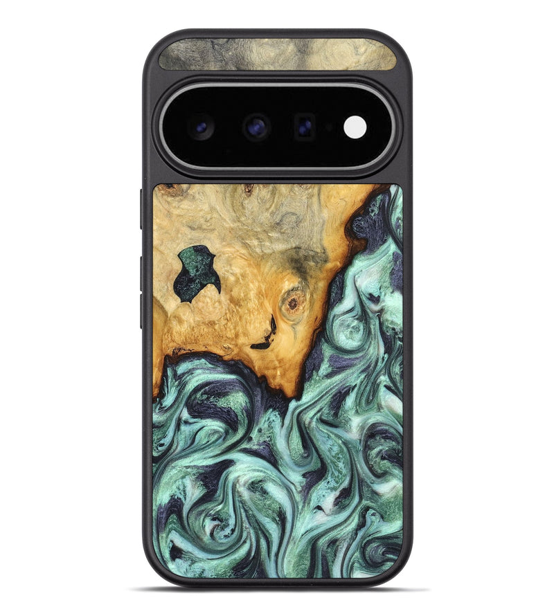 Pixel 11 Pro XL Wood Phone Case - Crissy (Green, 823643)
