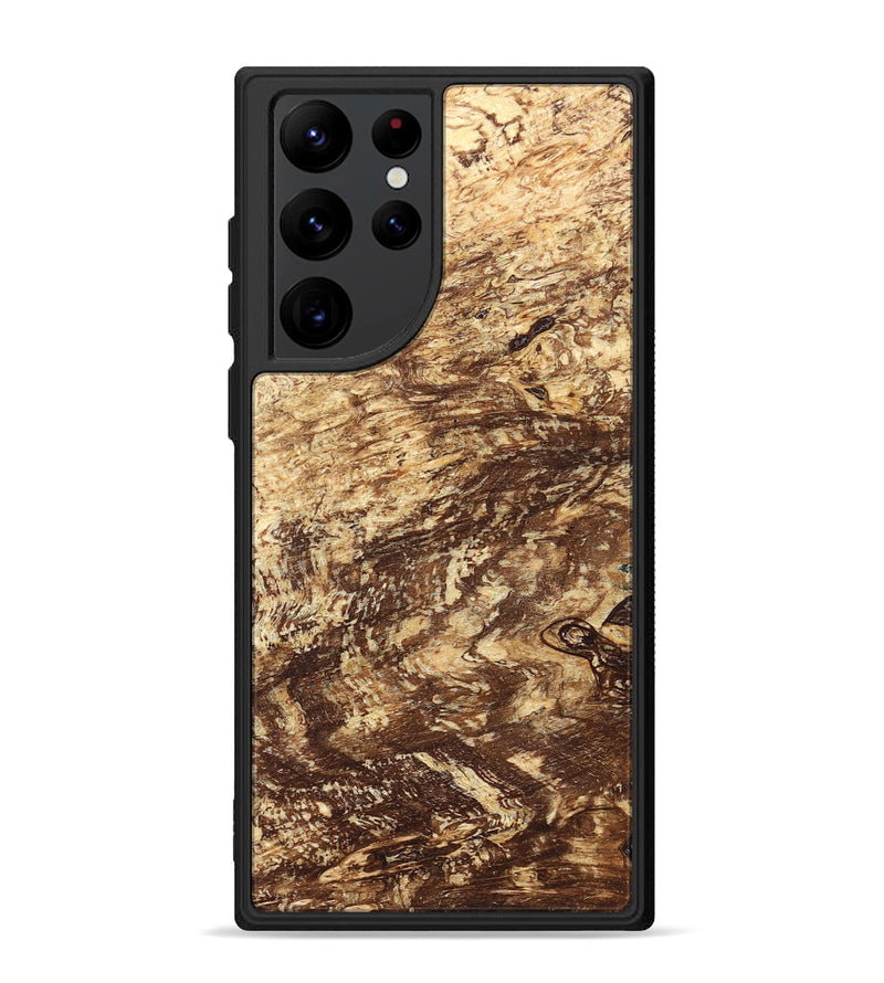 Galaxy S22 Ultra Wood Phone Case - Onyx (Wood Burl, 823651)
