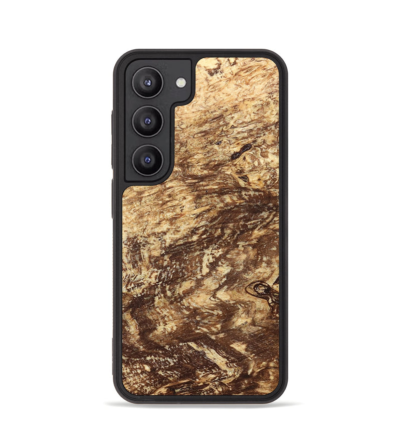 Galaxy S23 Wood Phone Case - Onyx (Wood Burl, 823651)