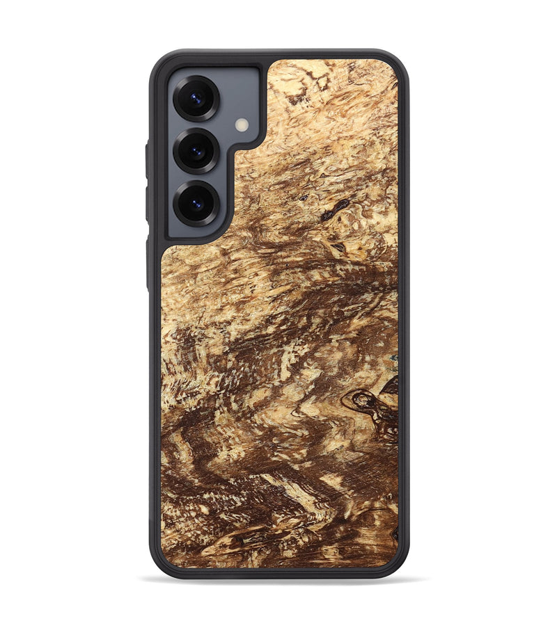 Galaxy S25 Plus Wood Phone Case - Onyx (Wood Burl, 823651)