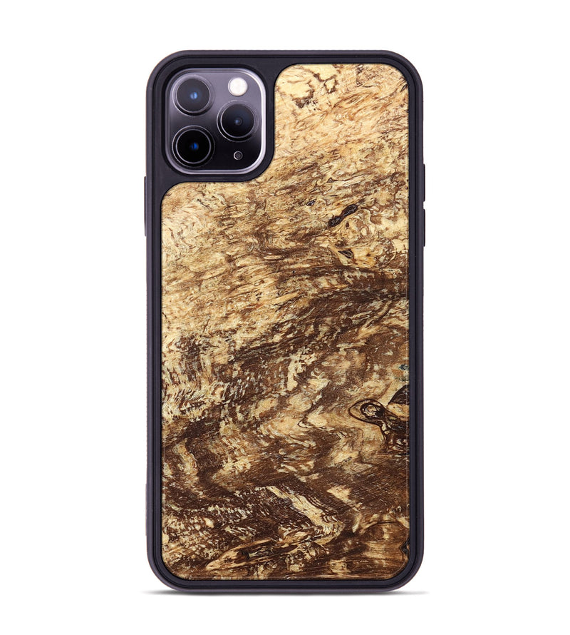 iPhone 11 Pro Max Wood Phone Case - Onyx (Wood Burl, 823651)