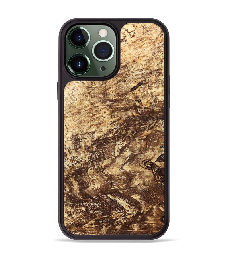 iPhone 13 Pro Max Wood Phone Case - Onyx (Wood Burl, 823651)