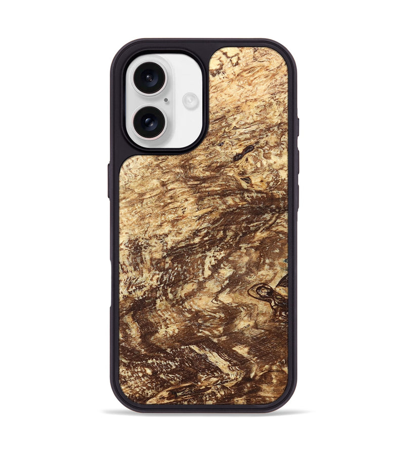 iPhone 17 Wood Phone Case - Onyx (Wood Burl, 823651)