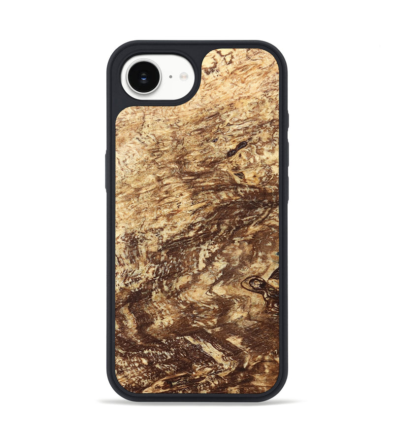 iPhone 17e Wood Phone Case - Onyx (Wood Burl, 823651)