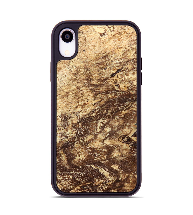 iPhone Xr Wood Phone Case - Onyx (Wood Burl, 823651)