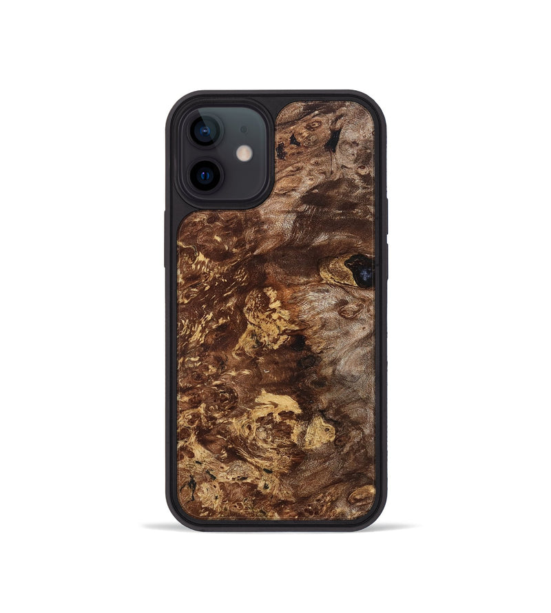 iPhone 12 mini Wood Phone Case - Zoie (Wood Burl, 823656)