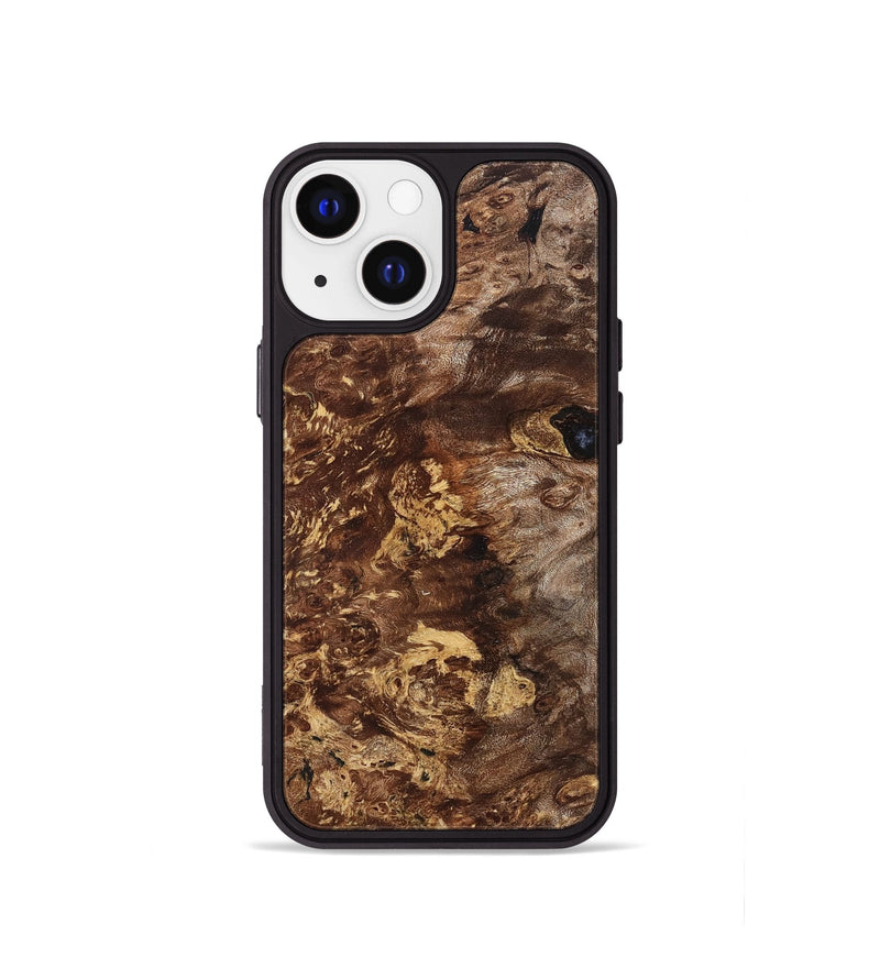 iPhone 13 mini Wood Phone Case - Zoie (Wood Burl, 823656)