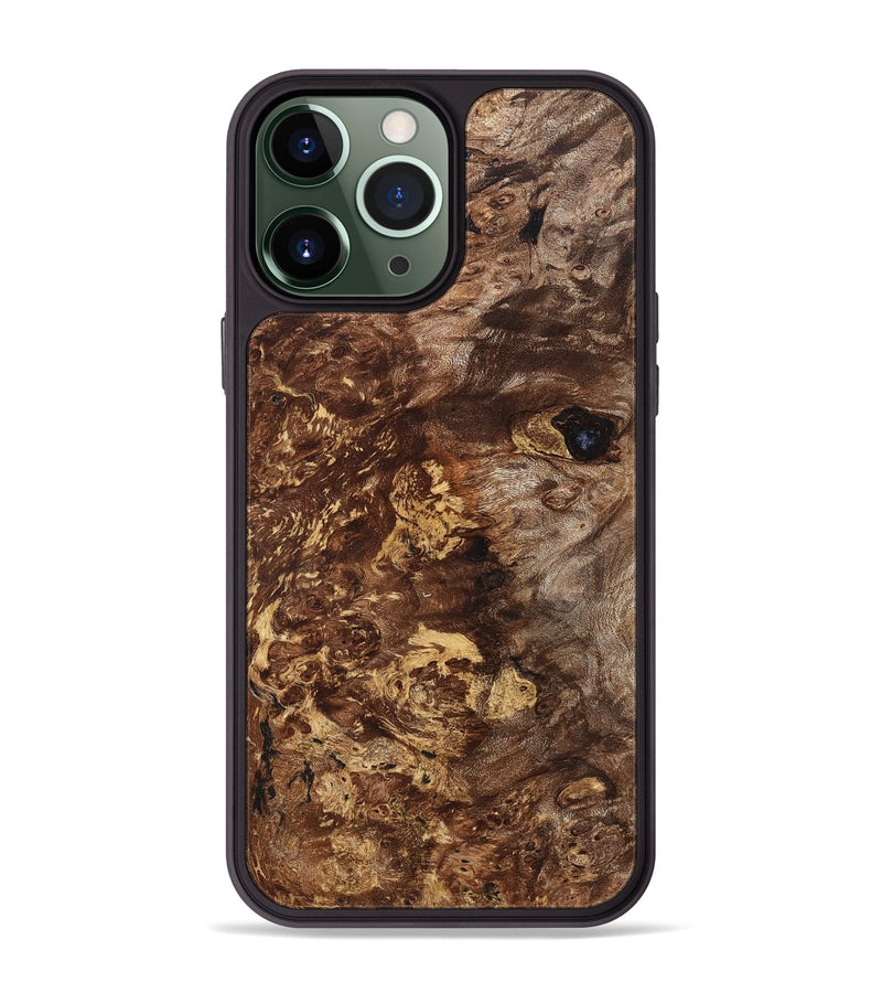 iPhone 13 Pro Max Wood Phone Case - Zoie (Wood Burl, 823656)