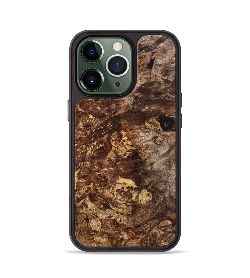 iPhone 13 Pro Wood Phone Case - Zoie (Wood Burl, 823656)