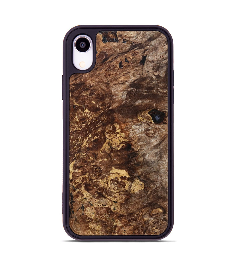 iPhone Xr Wood Phone Case - Zoie (Wood Burl, 823656)