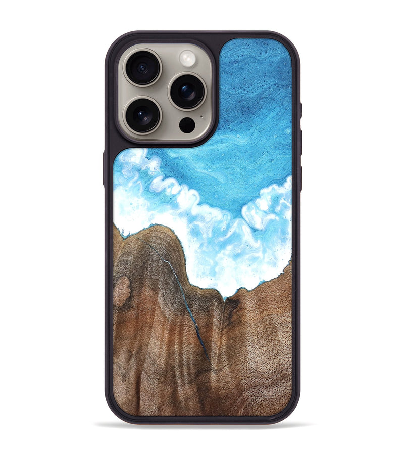 iPhone 15 Pro Max Wood Phone Case - Latifah (Coastal, 823659)