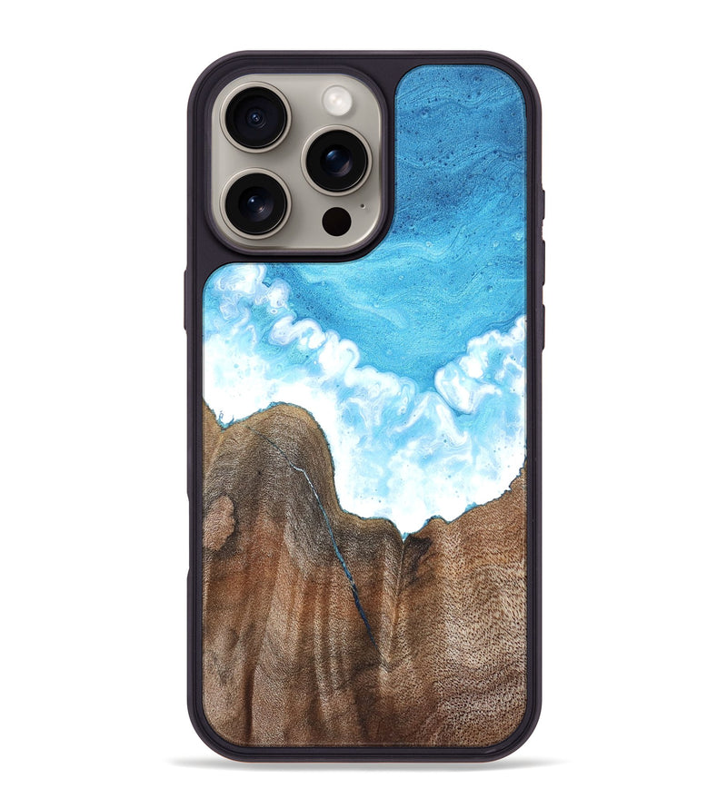 iPhone 16 Pro Max Wood Phone Case - Latifah (Coastal, 823659)
