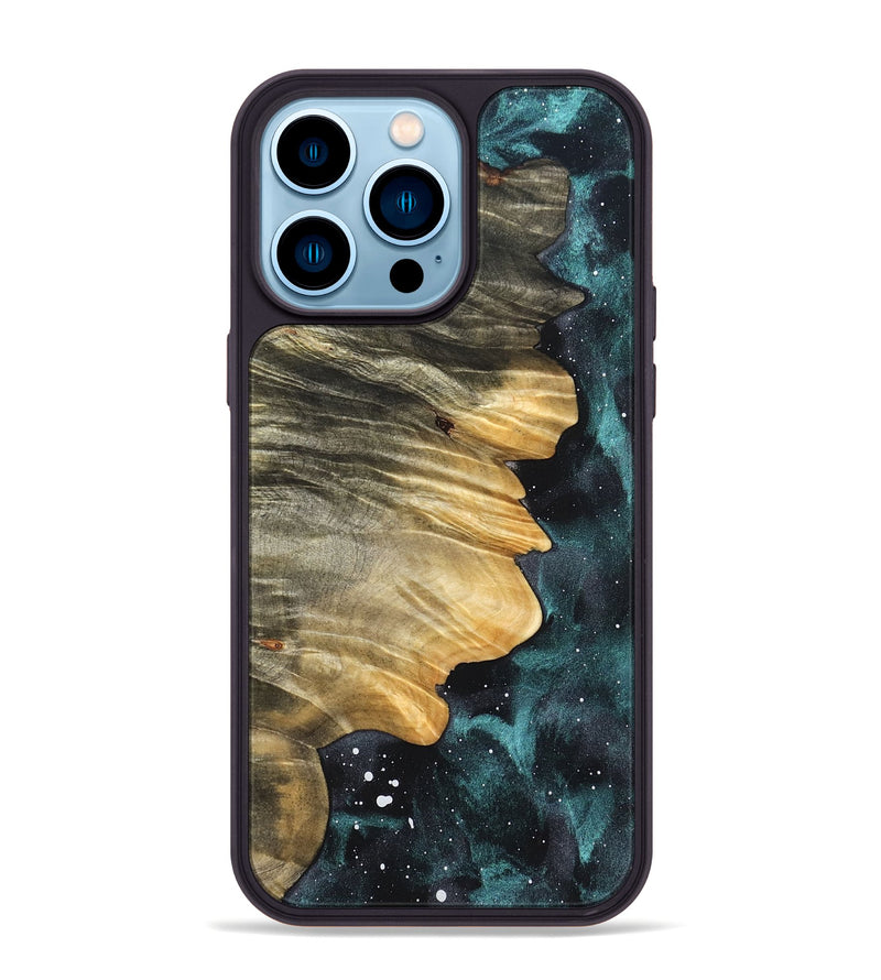 iPhone 14 Pro Max Wood Phone Case - Cicely (Cosmos, 823660)