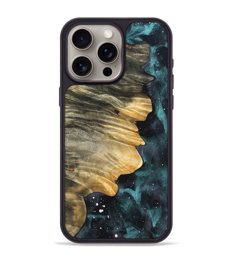 iPhone 15 Pro Max Wood Phone Case - Cicely (Cosmos, 823660)