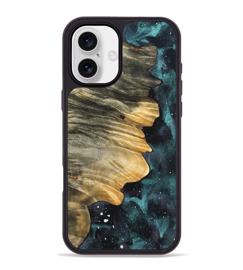 iPhone 16 Plus Wood Phone Case - Cicely (Cosmos, 823660)
