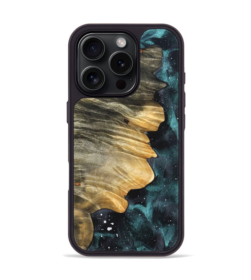 iPhone 16 Pro Wood Phone Case - Cicely (Cosmos, 823660)