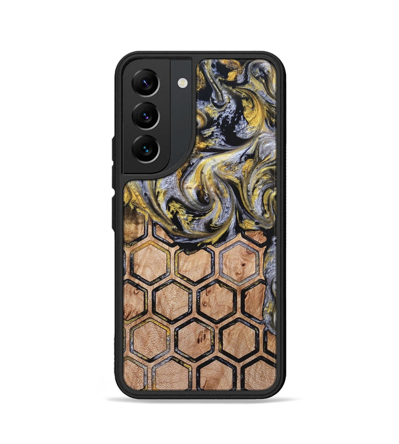 Galaxy S22 Wood Phone Case - Jamaal (Pattern, 823662)