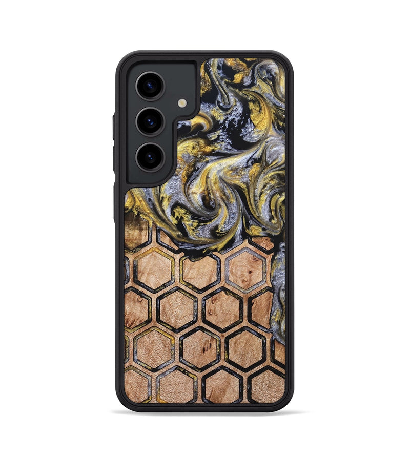 Galaxy S24 Wood Phone Case - Jamaal (Pattern, 823662)