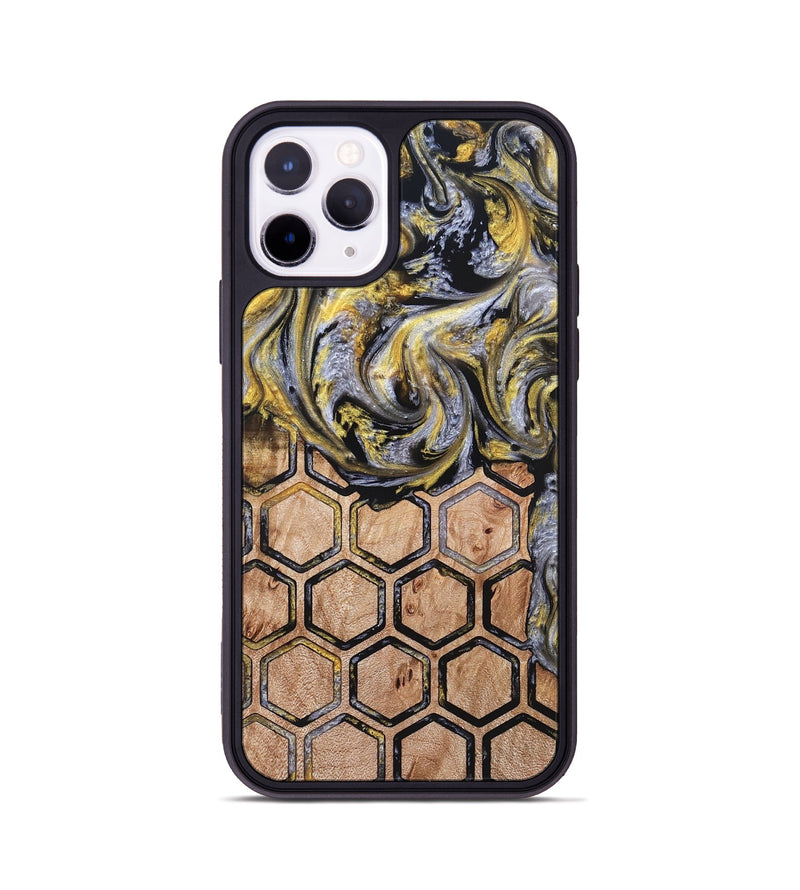 iPhone 11 Pro Wood Phone Case - Jamaal (Pattern, 823662)