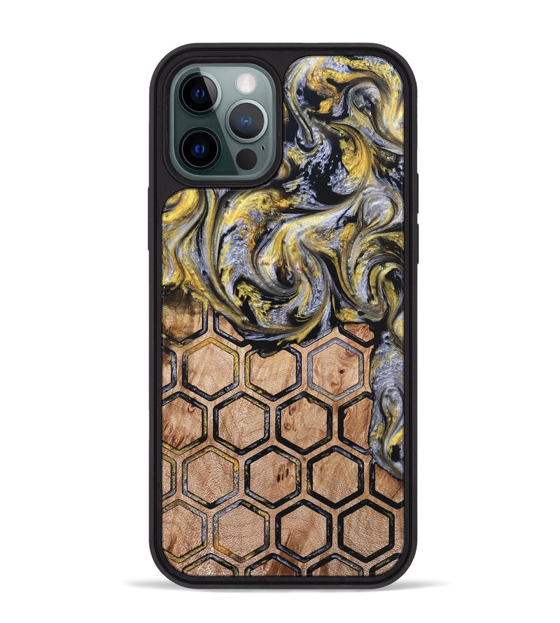 iPhone 12 Pro Max Wood Phone Case - Jamaal (Pattern, 823662)