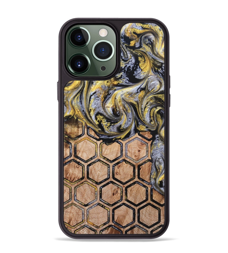 iPhone 13 Pro Max Wood Phone Case - Jamaal (Pattern, 823662)