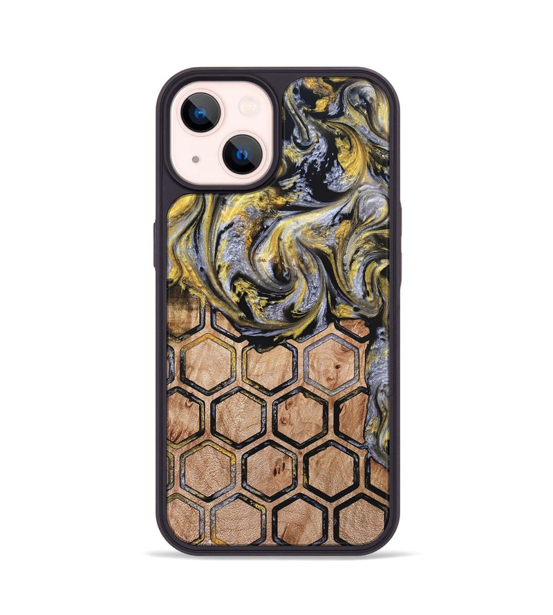 iPhone 14 Wood Phone Case - Jamaal (Pattern, 823662)