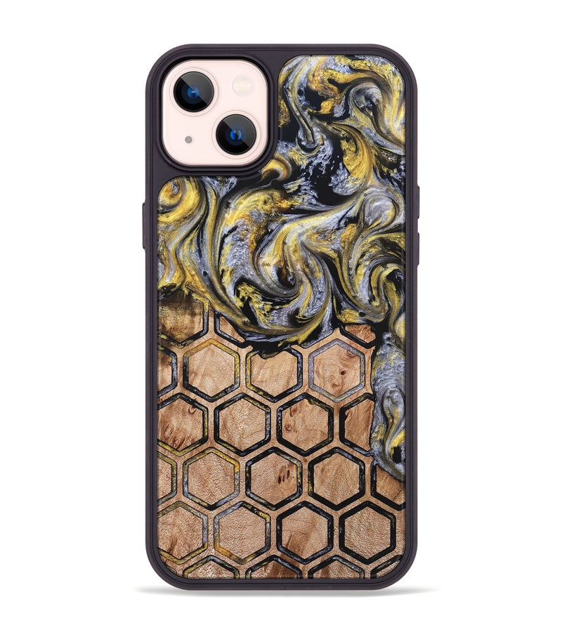 iPhone 14 Plus Wood Phone Case - Jamaal (Pattern, 823662)