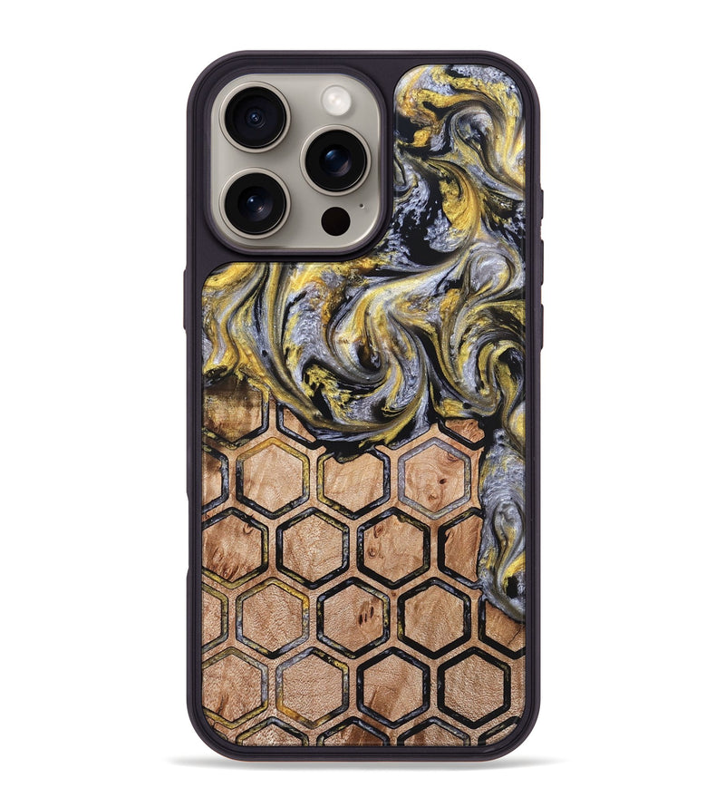 iPhone 16 Pro Max Wood Phone Case - Jamaal (Pattern, 823662)