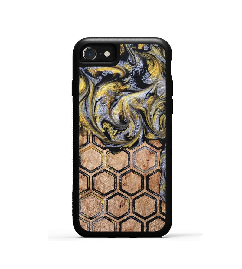 iPhone SE Wood Phone Case - Jamaal (Pattern, 823662)