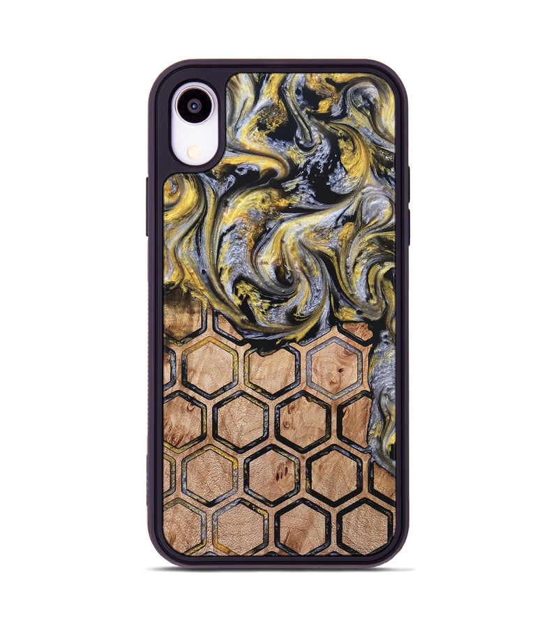 iPhone Xr Wood Phone Case - Jamaal (Pattern, 823662)