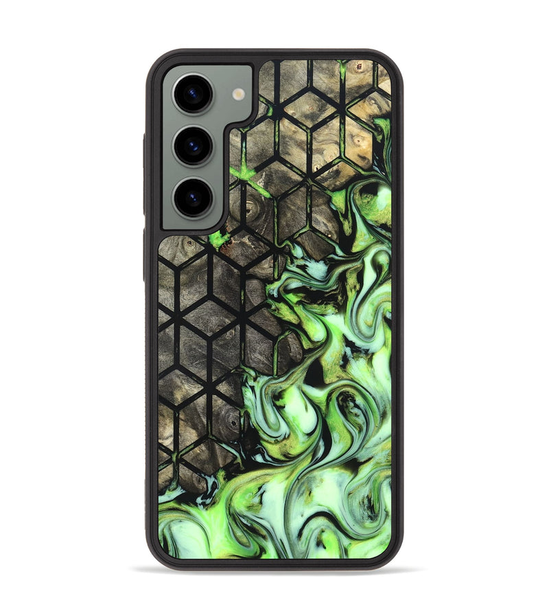 Galaxy S23 Plus Wood Phone Case - Aidyn (Neon, 823663)