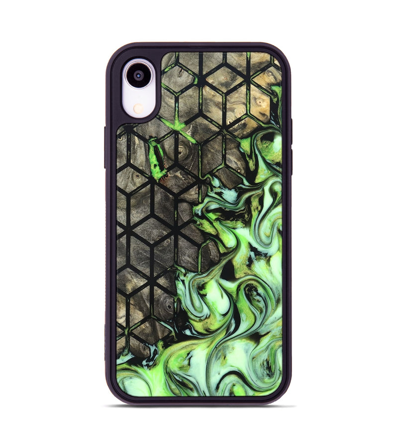 iPhone Xr Wood Phone Case - Aidyn (Neon, 823663)
