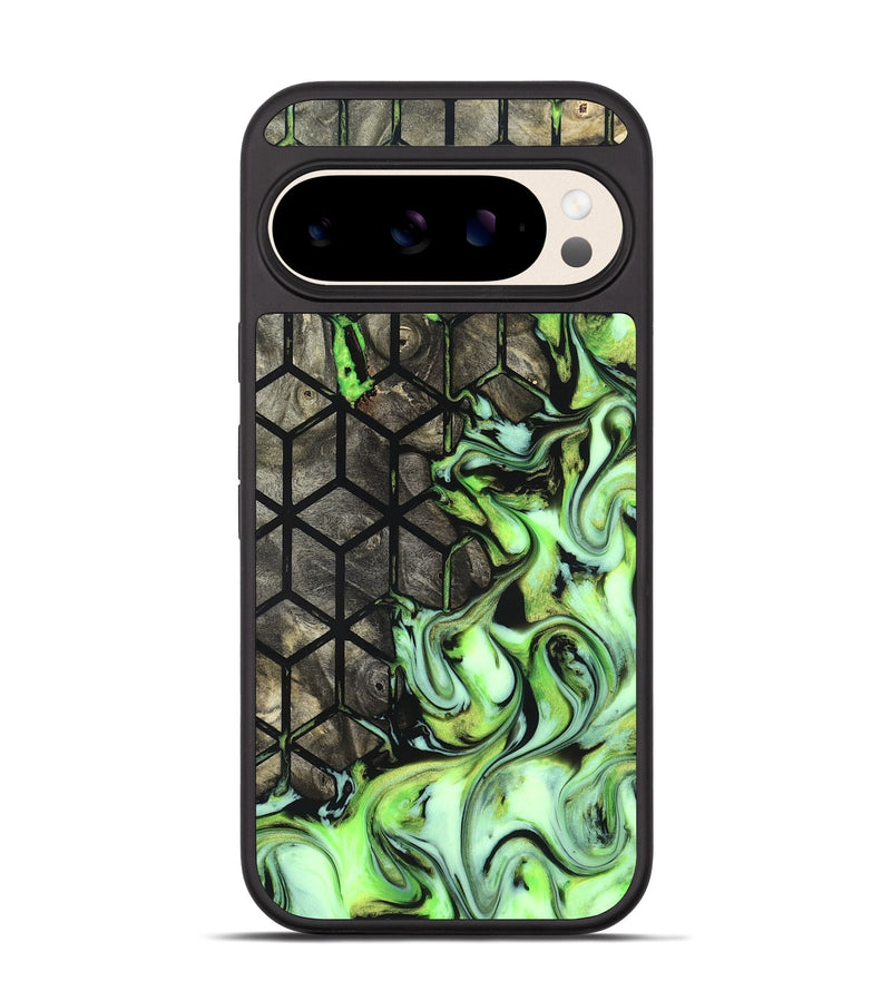 Pixel 10 Wood Phone Case - Aidyn (Neon, 823663)