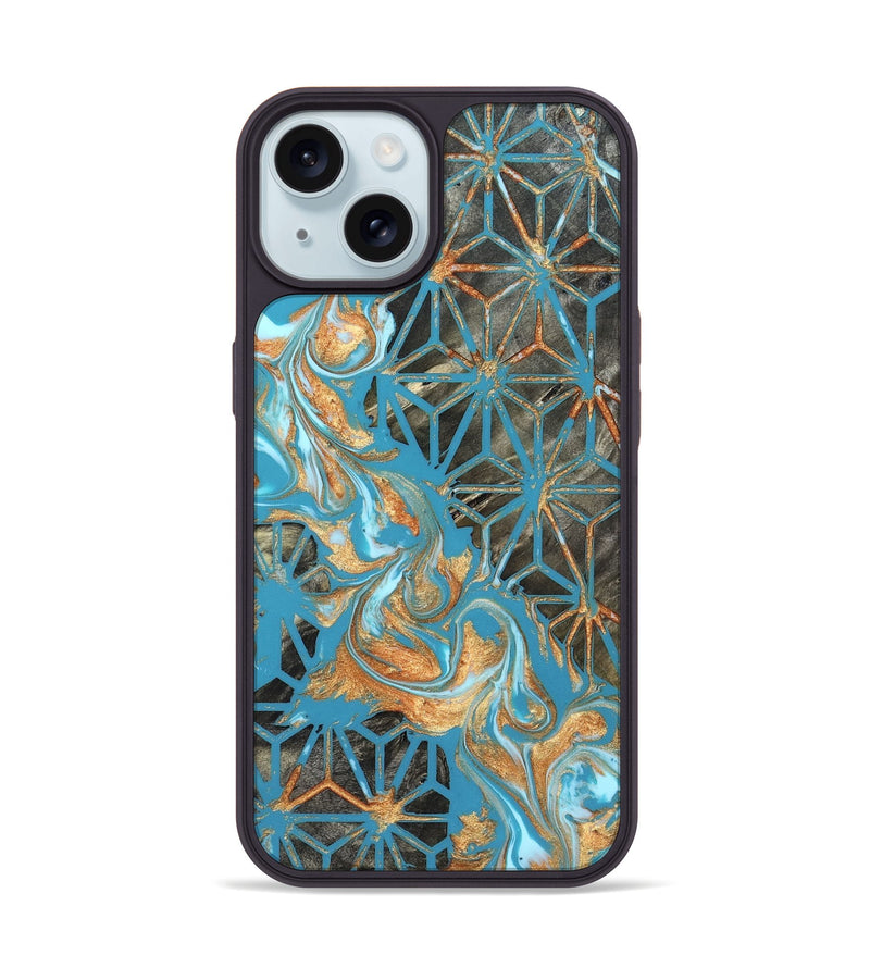 iPhone 15 Wood Phone Case - Rocco (Pattern, 823664)