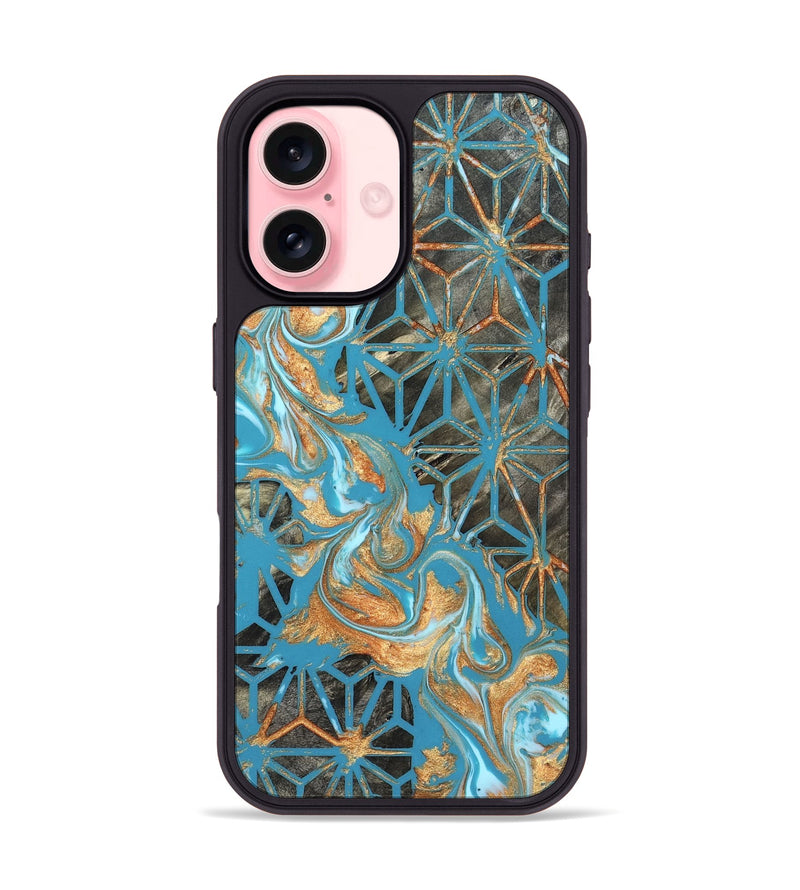 iPhone 16 Wood Phone Case - Rocco (Pattern, 823664)