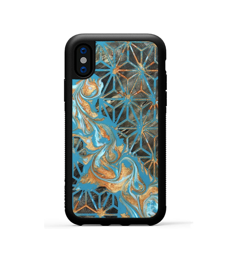 iPhone Xs Wood Phone Case - Rocco (Pattern, 823664)