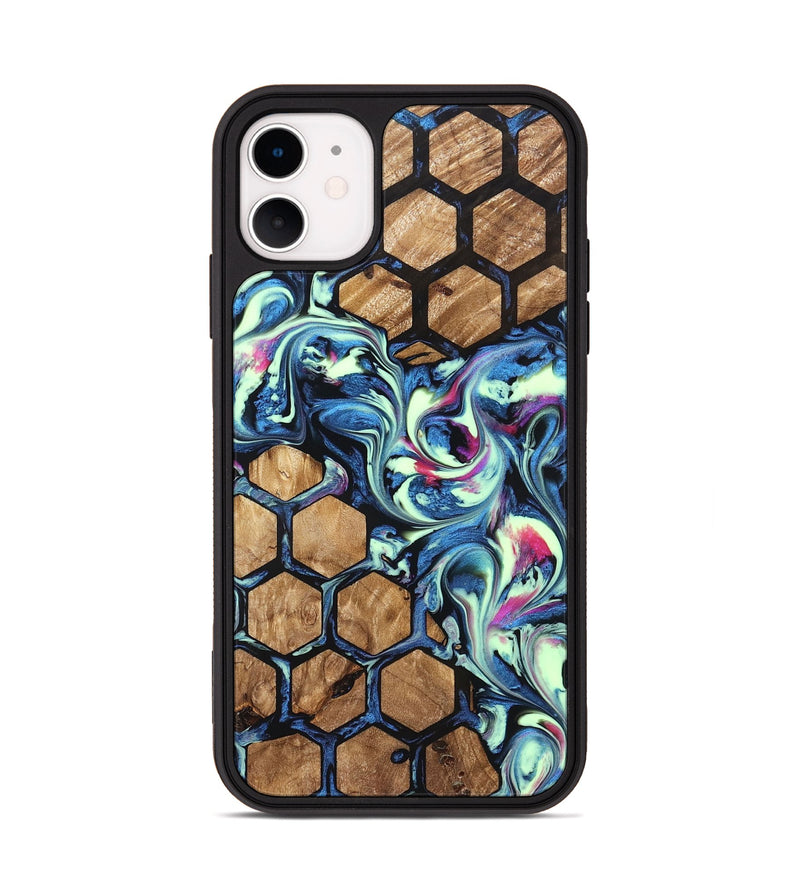 iPhone 11 Wood Phone Case - Joretta (Pattern, 823665)