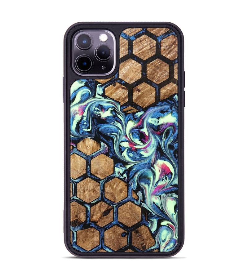 iPhone 11 Pro Max Wood Phone Case - Joretta (Pattern, 823665)