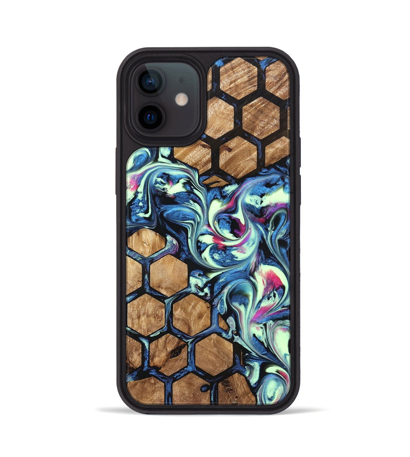 iPhone 12 Wood Phone Case - Joretta (Pattern, 823665)