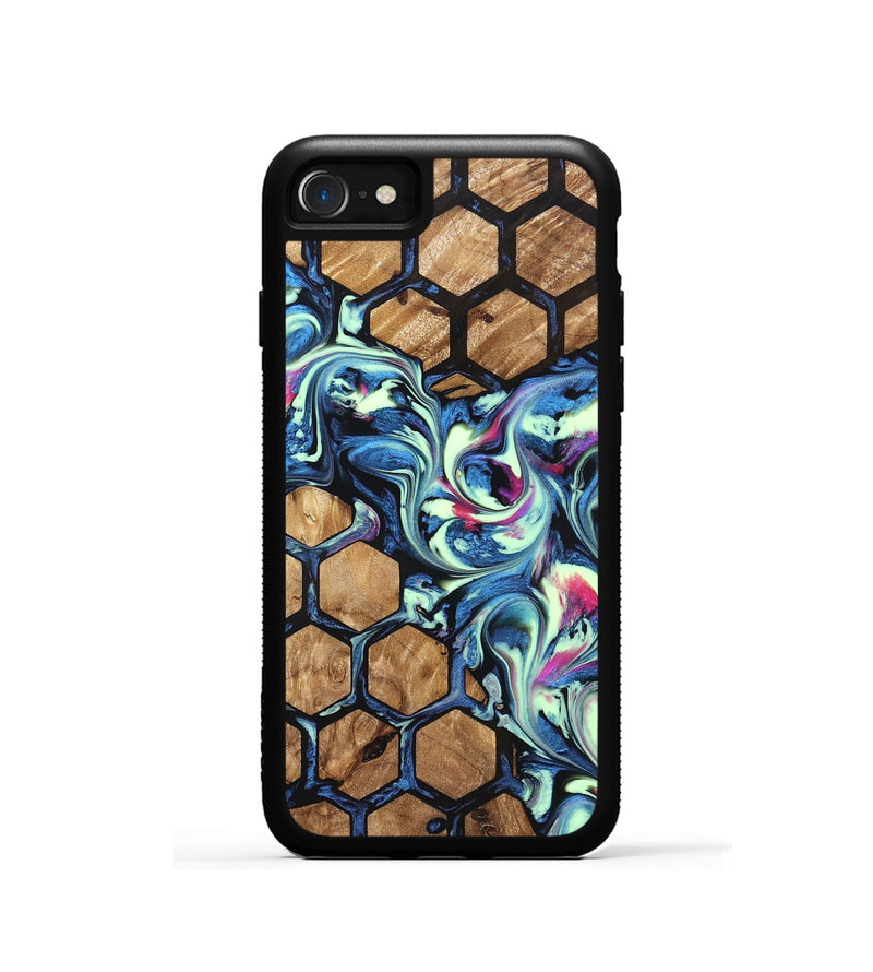 iPhone SE Wood Phone Case - Joretta (Pattern, 823665)