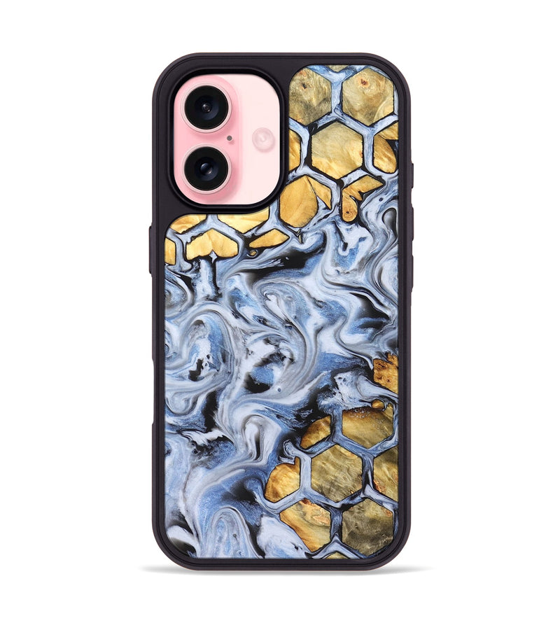 iPhone 16 Wood Phone Case - Gayla (Pattern, 823667)