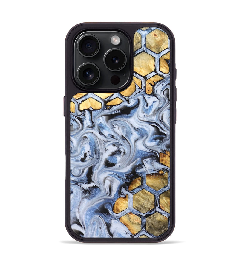 iPhone 16 Pro Wood Phone Case - Gayla (Pattern, 823667)