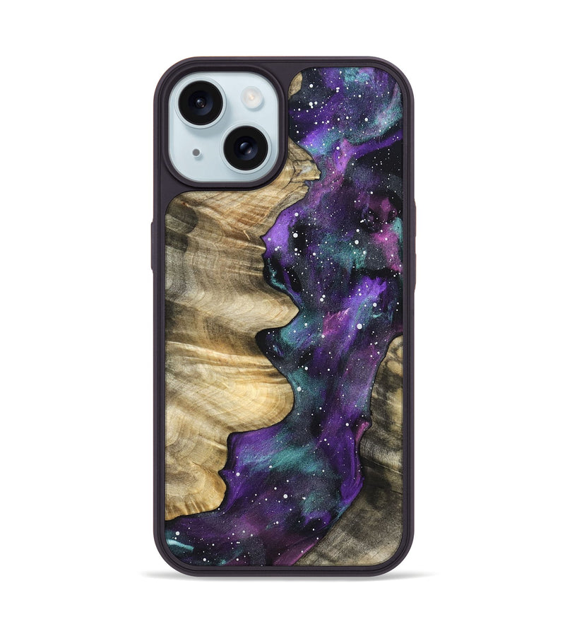 iPhone 15 Wood Phone Case - Shyanne (Cosmos, 823668)