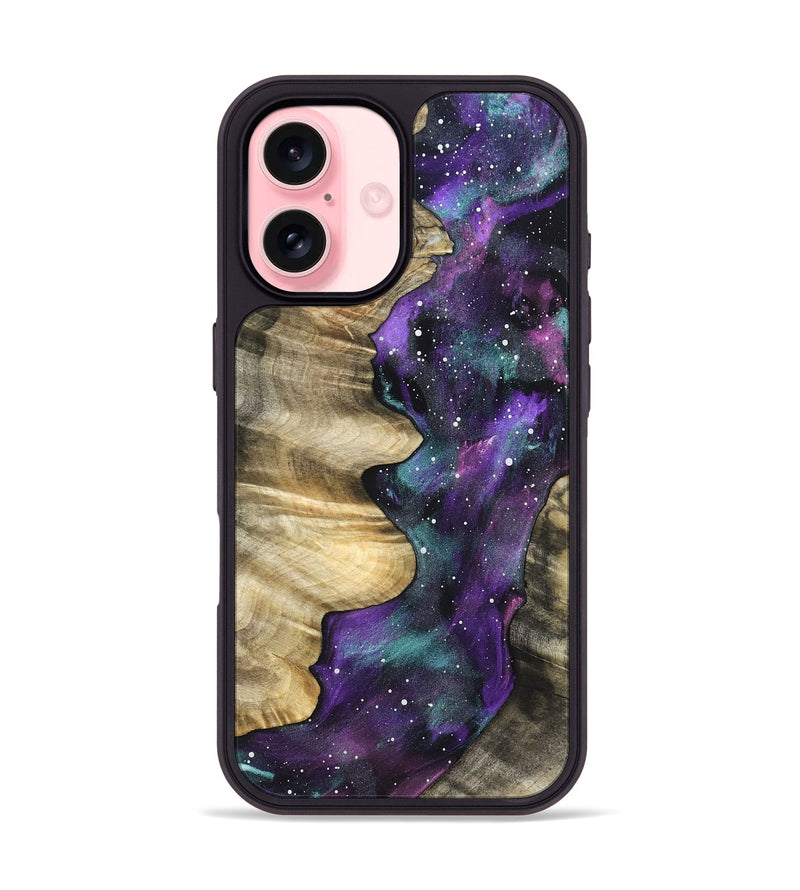 iPhone 16 Wood Phone Case - Shyanne (Cosmos, 823668)
