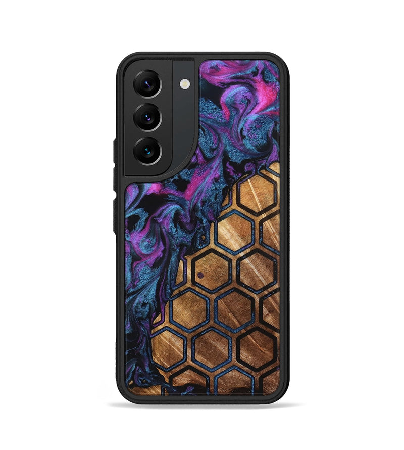 Galaxy S22 Wood Phone Case - Emilie (Pattern, 823671)